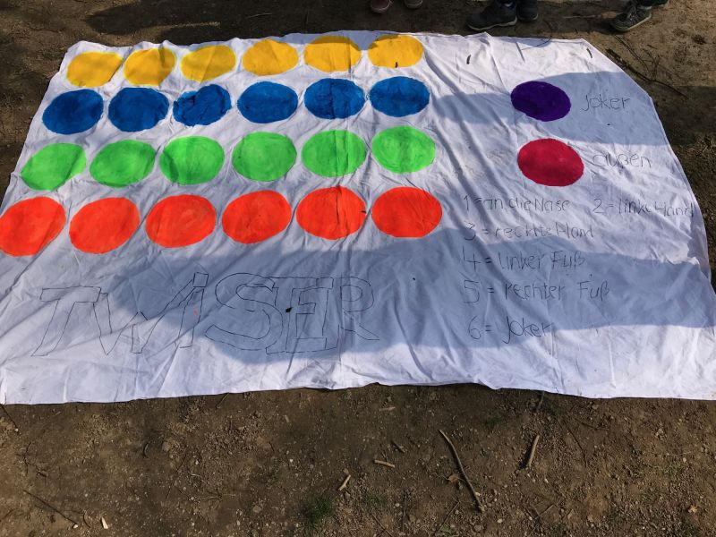 Spieltuch für Twister